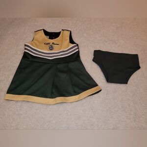 CSU RAMS * Baby Girl Dress * Size 12 Months * 2 Piece * Summer * Football *